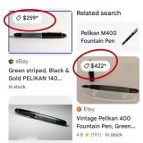 M - RELIKAN 400 FOUNTAIN PENS