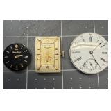 503 - LOT OF THREE WATCH MOVEMENTS (B161)