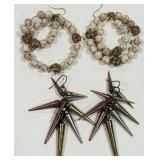 LOT OF COSTUME EARRINGS