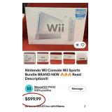 503 - NINTENDO Wii WHITE CONSOLE BUNDLE (B133)