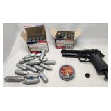 502 - DAISY POWERLINE PELLET PISTOL W/ ACCESSORIES