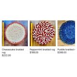 502 - EIGHT BRAIDED MATS