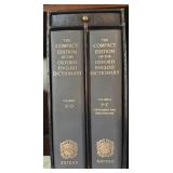 M - OXFORD ENGLISH DICTIONARY 2-VOL. SET (B12)