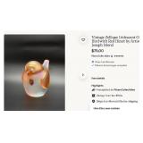 502 - LALIQUE BIRD FIGURINE