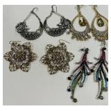 VTG RHINESTONES EARRINGS