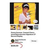 503 - 1983 DONNA SUMMER SIGNED VINYL RECORD ALBUM