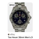 TAG HEUER PROFESSIONAL 200 METERS WATCH