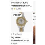 TAG HUER 3000 PROFESSIONAL 200METERS WATCH