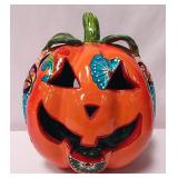 548 - TALAVERA CERAMIC JACK-O-LANTERN (B42)