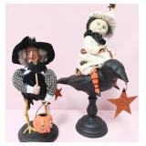 548 - JOE SPENCER & DEE HARVEY HALLOWEEN FIGURINES