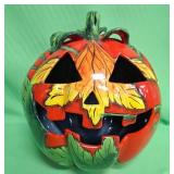 548 - TALAVERA STYLE JACK-O-LANTERN (A10)