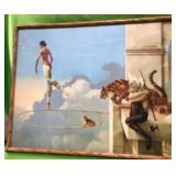 546 - MICHAEL PARKS ARTWORK FRAMED 24X30' (A1)