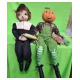 548 - JOE SPENCER PERCIVAL PUMPKIN & PILGRIM (A76)