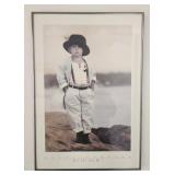 502 - FRAMED ART PRINT 22X16'