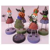 548 - MIXED LOT OF HALLOWEEN FIGURINES (B34)