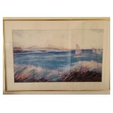 502 - FRAMED ART 35'W