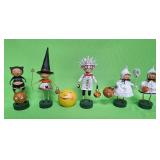 548 - MIXED LOT OF HALLOWEEN FIGURINES (A80)