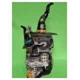 548 - BLUE SKY CLAYWORKS WITCHES SHOP LANTERN