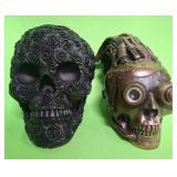 548 - GOTHIC & STEAMPUNK HALLOWEEN SKULLS (A42)