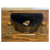 11 - VINTAGE JEWELRY BOX, FRAGRANCE BOTTLES (34)