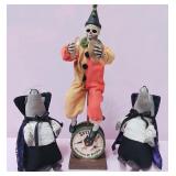 548 - HALLOWEEN CLOWN & VAMPIRE RATS (B11)