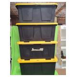 548 - LOT OF FOUR STORAGE BINS (A147)