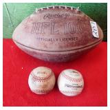 287 - VINTAGE RAWLINGS NFL FOOTBALL & MORE