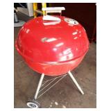287 - RED CHARCOAL GRILL