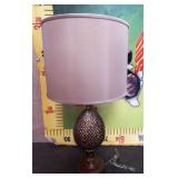 43 - PINEAPPLE TRADITIONAL TABLE LAMP WMC NEW