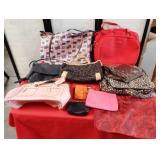 257 - ASSORTMENT OF GENTLY USED DESIGNER BAGS