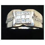 H540 18KT WHITE GOLD DIAMOND RING