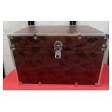 11 - NICELY MADE TRUNK CHEST FOR STORAGE