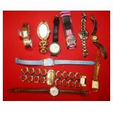 N - LOT OF ESTATE WATCHES W-1