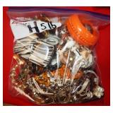 N - 5LBS OF COSTUME JEWELRY H