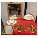 272 - BEAUTIFUL DECORATIVE LOT OF WALL ART