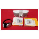 272 - 2 CAMERAS IN BOXES HEADPHONES & MORE