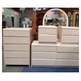 64 - QUEEN BEDROOM SUITE WHITE