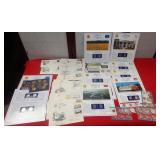 51 - STAMPS MATCHING STATE SILVER QUARTERS