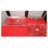 43 - WMC NEW PANDORA SET OF TWO TRAYS $65