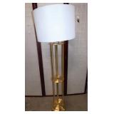 43 - WMC NEW BRASS FLOOR LAMP