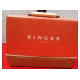 N - SINGER SEWING MACHINE W/ BOX