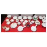 N - MIXED LOT OF CHINA DISHES