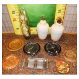 11 - LOT OF LAMPS CLOCKS & MORE