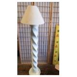 11 - TWISTED FIGURE FLOOR LAMP