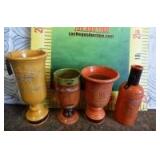 43 - WMC NEW CHALICES VASES & BOTTLES $170