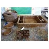 43 - NEW WMC WOVEN TABLE ACCESSORIES