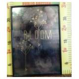43 - NEW WMC FRAMED BLOOM WALL ART