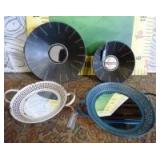 43 - WMC NEW MIRRORED TRAYS & WALL ART