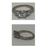 H655 PLATINUM TACORI DIAMOND RING FEATURES 1.25CT