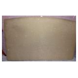 43 - NEW WMC QUEEN BEIGE HEADBOARD